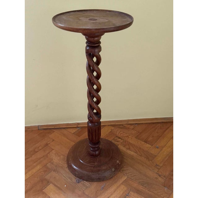 1950s Vintage Hungarian Plant Stand, 1960s For Sale - Image 5 of 5