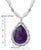 54 Carat Tear Drop Amethyst & Diamonds with Seed Pearl Necklace 18 K Gold 18 K White Gold This extraordinary Necklace is...