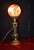 1920s Art Deco Brass Maritime Gimbal Lamp with Coloured Glass Shade, 1920s For Sale - Image 5 of 18