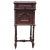 Gold French Carved Nightstand with Marble Top For Sale - Image 8 of 8