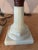 Pair of 19th Century Milk Glass Base Electrified Oil Lamps For Sale - Image 4 of 9