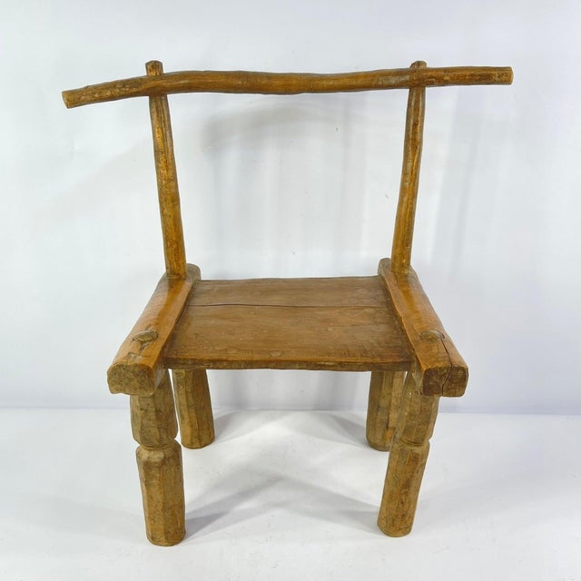 Early 20th Century Baule Kétéklé Chair Côte d'Ivoire MATTER COLLECTION For Sale In Denver - Image 6 of 8