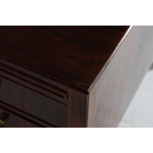 Ole Wanscher Writing Desk in Rosewood from Geog Kofoeds Møbeletabl., 1950s For Sale - Image 4 of 18