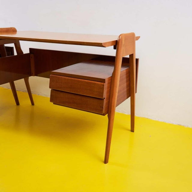Desks attributed to Vittorio Dassi, 1950s, Set of 2 For Sale - Image 5 of 18