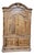 Late 20th Century Rustic Reclaimed Pine Hacienda-Style Entertainment Armoire / Storage Cabinet For Sale