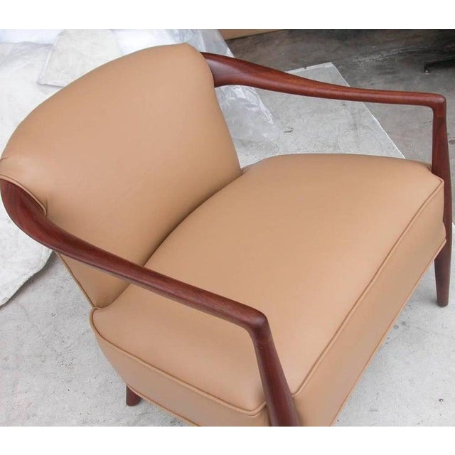 1960s 1960s Vintage Midcentury Ib Kofod Larsen Style Lounge Chair For Sale - Image 5 of 9