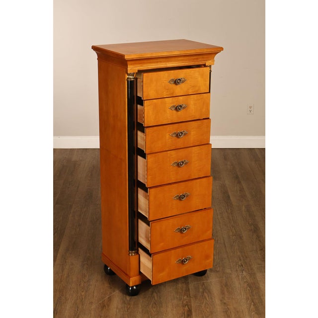 Gold Thomasville Grand Classics Collection Empire Style Lingerie Chest For Sale - Image 8 of 18