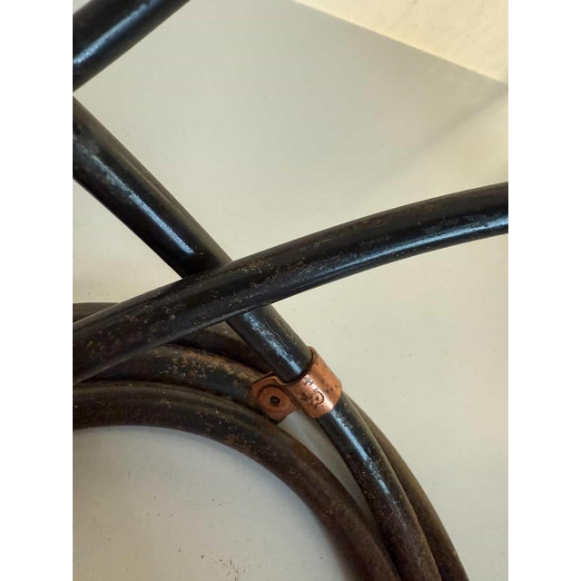 Abstract Late 20th Century Artist Signed Three Candle Holder For Sale - Image 3 of 3