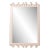 Fleur Home Garden District Laurel Rectangle Mirror in Pink Ground, 24x36 For Sale