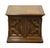 Mediterranean Heritage Furniture Solid Walnut Italian Mediterranean Style 26" Square Accent Storage End Table For Sale - Image 3 of 12