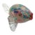 1950s Murano Glass Puffer Fish Pastel Colors For Sale
