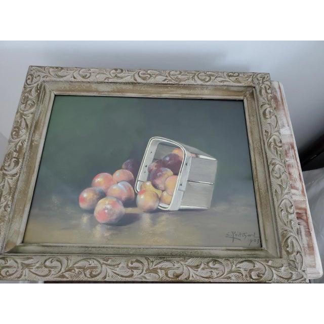 Peaches Still Life - Edward Prichard For Sale In Atlanta - Image 6 of 10