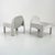 White Model 4794 Lounge Chairs by Gae Aulenti for Kartell, 1970s, Set of 2 For Sale - Image 10 of 10