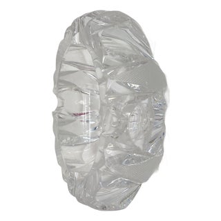 Art Deco Crystal Ashtray, France, 1930s For Sale