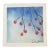 “Winter Berries 2” Signed Original Watercolor Miniature Painting by Nancy Smith For Sale