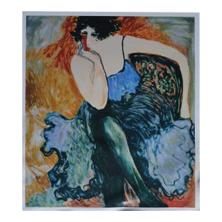 Limited Edition "In the Wings" Seriolithograph by Barbara Wood For Sale