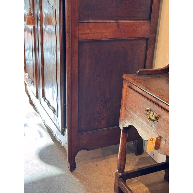 18th Century Louis XV Fruitwood Armoire For Sale - Image 10 of 13