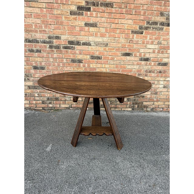 19th Century 19th Century Dutch Cricket Table For Sale - Image 5 of 12