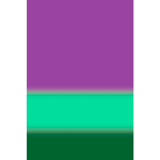 Green Colour Block Art Prints Colourful 6 Pc Set "Color Theory" 48x48 by Angela Cameron For Sale - Image 8 of 9