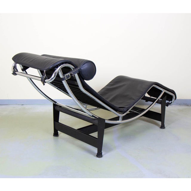 1980s LC4 Chaise Longue by Le Corbusier for Cassina, 1980s For Sale - Image 5 of 14