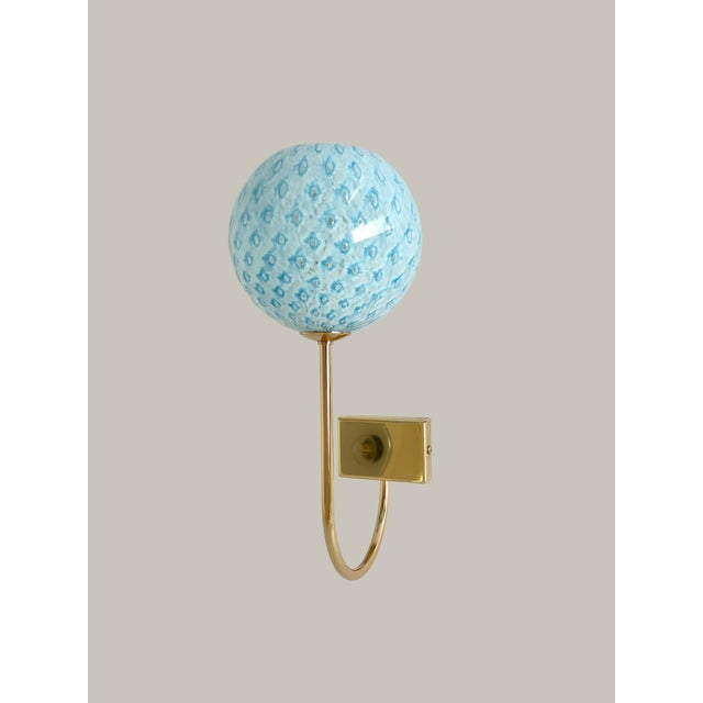 Macrame' wall 16 by la murrina is a stunning vintage wall lamp from the 1990s, featuring beautiful murano glass. It's a...
