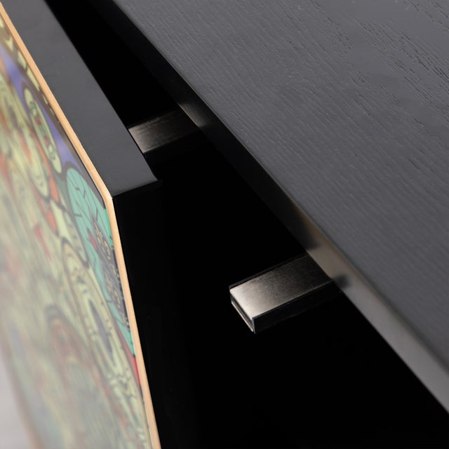 2020s Pasargad Home Solani 2-Door Accent Cabinet For Sale - Image 5 of 11