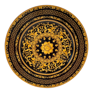 Versace Collection 'Floralia Gold' Wall Porcelain Plate by Rosenthal 7 Inches