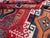Slate Gray Galerie Shahab Collection Mid-20th Century Handmade Turkish Tribal Square Room Size Carpet For Sale - Image 8 of 8