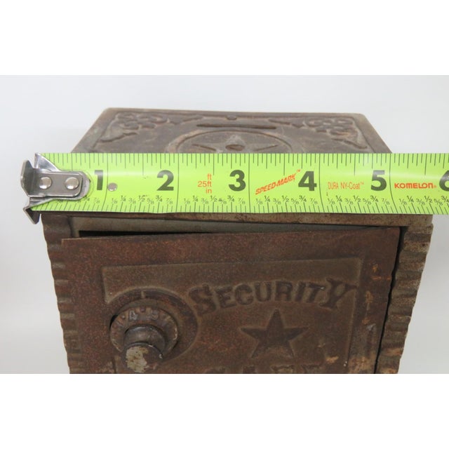 Security Safe Home Deposit Cast Iron Combination Lock Coin Piggy Bank 4734b For Sale - Image 15 of 18