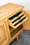 Mid Century Danish Modern Cabinet Credenza 3 Drawer Henning Kjernulf White Oak, Attributed For Sale - Image 10 of 12