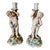 Venus & Cupid Porcelain Candlesticks from Sitzendorf, 19th Century, Set of 2 For Sale