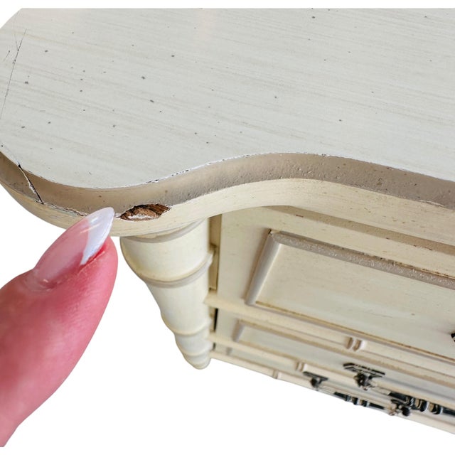 Vintage Henry Link Bali Hai Faux Bamboo Triple Dresser - 9 Drawer - Original Finish For Sale - Image 12 of 16