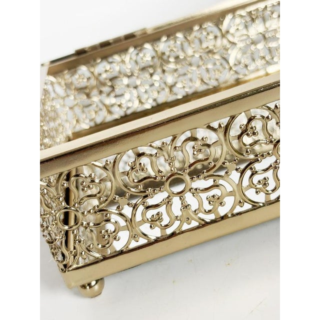 Glass Glass and Metal Jewelry Box, France, 2000s For Sale - Image 7 of 12