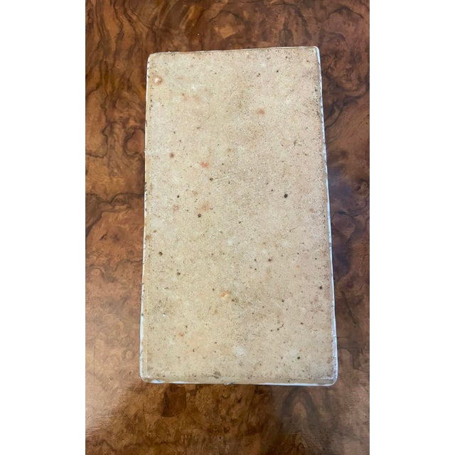 Antique Chinese Famille Rose Canton Lidded Pen Box, 1860 For Sale - Image 13 of 14