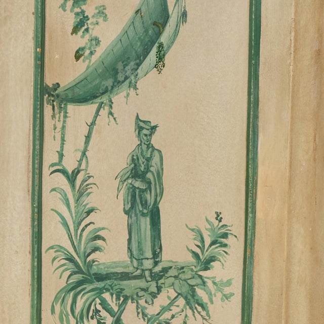 Vintage Italian Chinoiserie Decorated Cabinet For Sale - Image 12 of 17