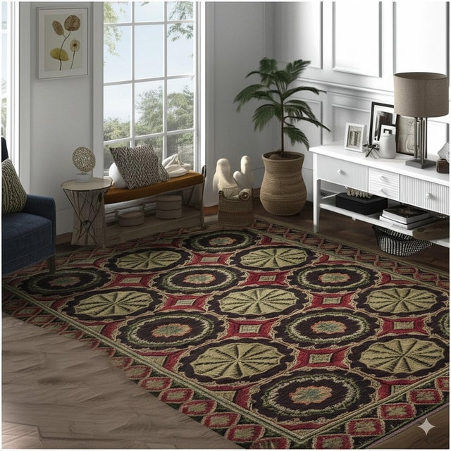 9x12 Giselle Coral Traditional Floral Hand Knotted Wool Carpet Rug For Sale - Image 9 of 9