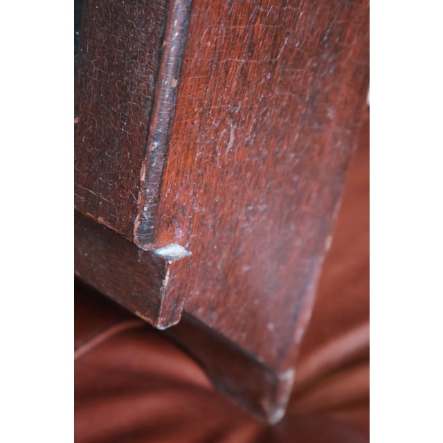 Antique New Haven Oak Store Regulator Wall Clock—Chas. Ettinger Cleveland For Sale - Image 12 of 18