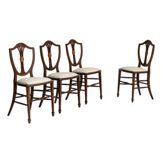 Set of Four Hepplewhite Dining Chairs, Antique, United Kingdom, 19th Century For Sale