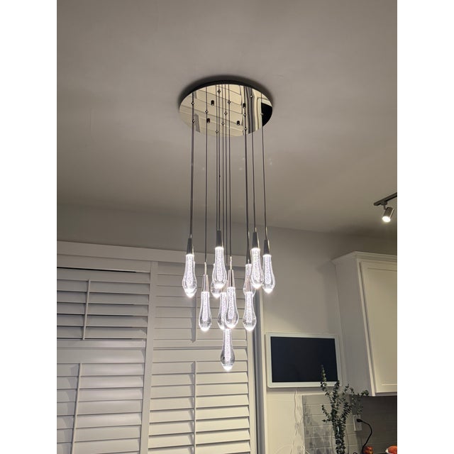 2020s Arhaus Solitaire Chandelier For Sale - Image 5 of 6