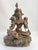 Large Bronze Sitting Green Tara Tibetan Buddha For Sale In Boston - Image 6 of 6