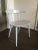 1950s Mid-Century Danish Modern White Dining Chair by Ejvind Johansson for FDB, 1950s For Sale - Image 5 of 9