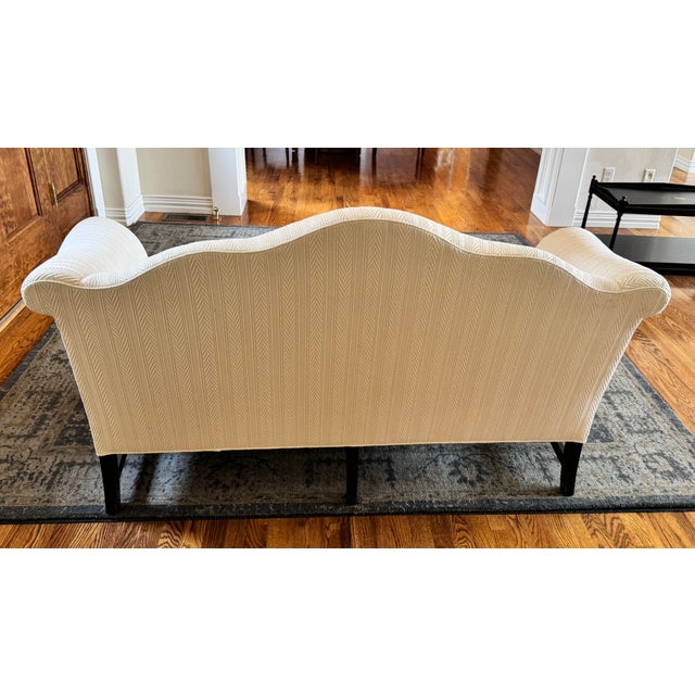 Drexel Heritage 1950s Drexel Heritage Camelback Sofa For Sale - Image 4 of 7