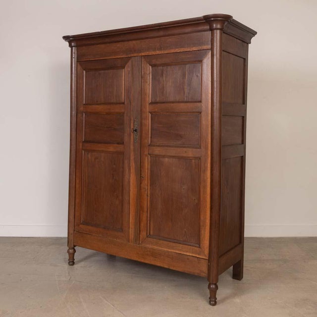 19th Century French Wood Wardrobe For Sale In Los Angeles - Image 6 of 18
