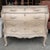 French French Louis XV Style Pink Blush & Silver Gilt Serpentine Bombay Chest / Commode For Sale - Image 3 of 8