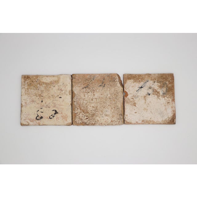 18th Century Set of Three Baroque Tiles, Portuguese For Sale - Image 10 of 14
