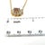 Natural Tourmaline Diamond Pendant Necklace 18" 14k YG 1.40 TCW Certified For Sale - Image 11 of 12
