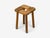 Olof Ottelin Attr., Finnish Mid-Century Modern, Stool, Pine, Finland, 1950s For Sale - Image 4 of 8