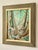 Turquoise Fishing Nets by Listed, 20th C. American Artist, Elizabeth Saltonstall, Signed & Framed For Sale - Image 8 of 12