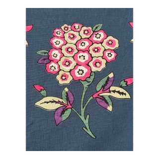 Tulu Textiles Inez Fabric 2 3/8 Yards Cotton Linen Blend For Sale