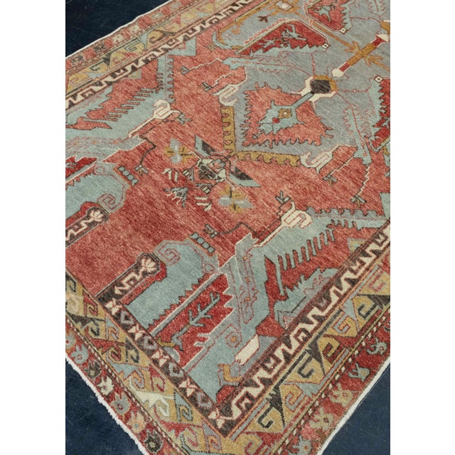 Turkish Turkish Oushak Runner Rug 2'3" x 5'11" #17506 For Sale - Image 3 of 8